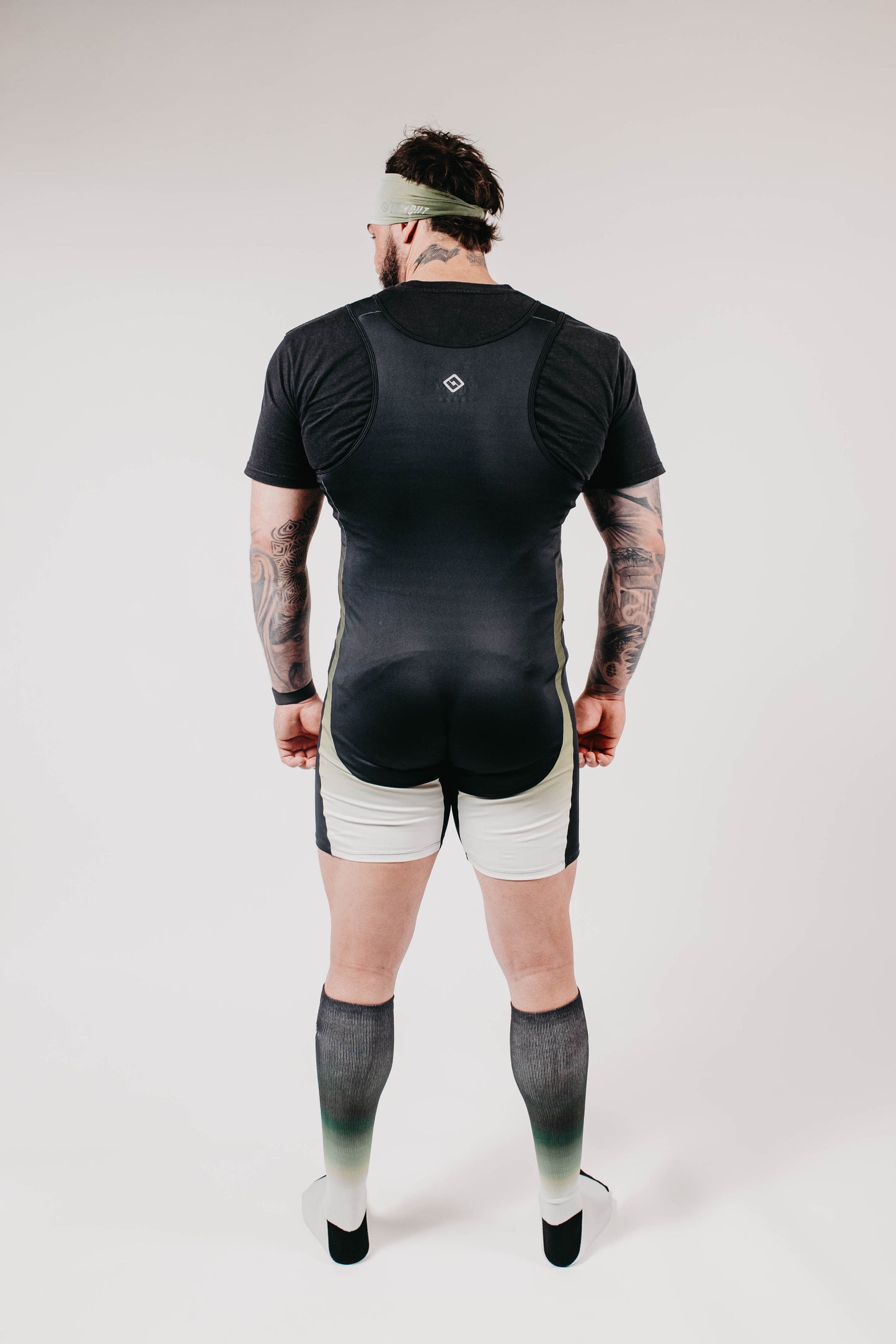 Ombre Olive Soft Suit Singlet - Men's