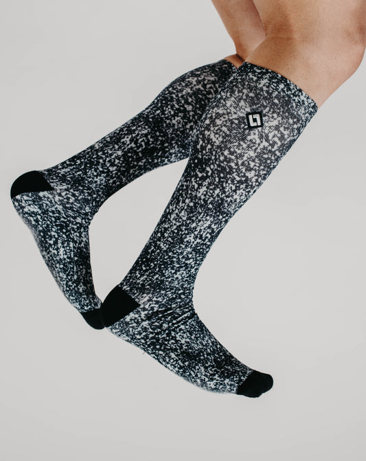 Midnight Splatter Deadlift Socks